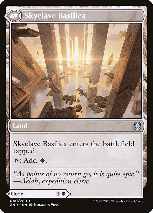 Skyclave Cleric (40) [Zendikar Rising] Reverse