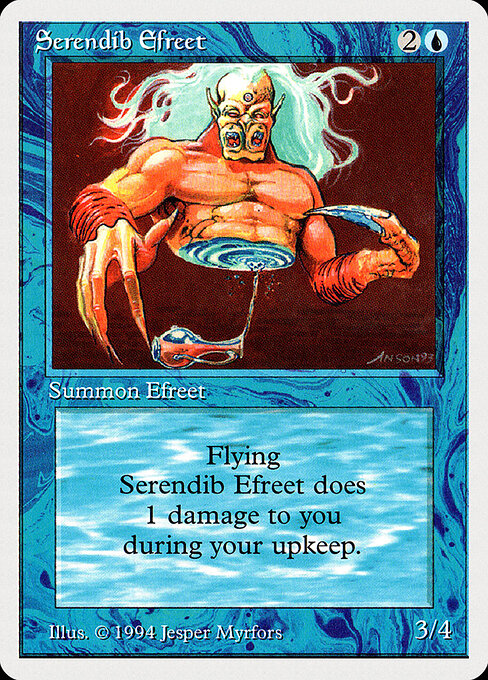 Serendib Efreet (79) [Summer Magic / Edgar]