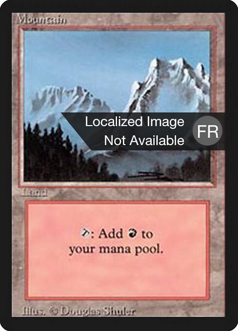 Mountain (302) [Foreign Black Border]