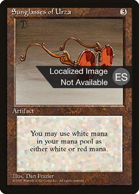 Sunglasses of Urza (347) [Fourth Edition Foreign Black Border]