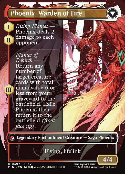Joshua, Phoenix's Dominant (Borderless) (397) [Final Fantasy] Reverse
