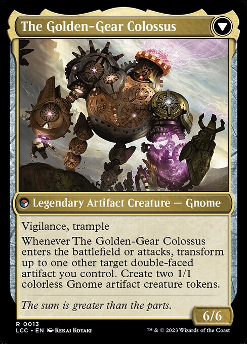 Tetzin, Gnome Champion (13) [The Lost Caverns of Ixalan Commander] Reverse