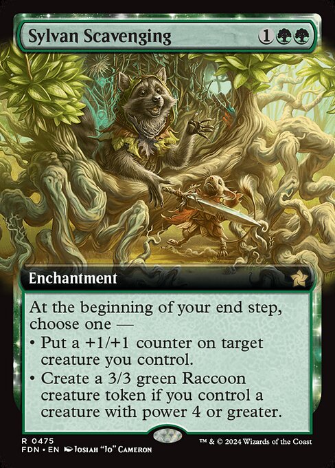 Sylvan Scavenging (475) [Foundations]