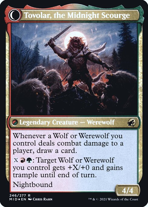 Tovolar, Dire Overlord (246) [Prerelease Cards] Reverse