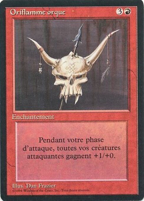 Orcish Oriflamme (169) [Foreign Black Border]