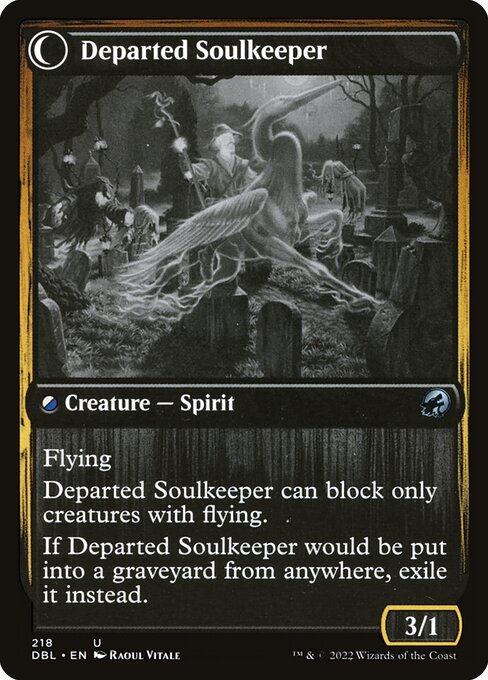 Devoted Grafkeeper (218) [Innistrad: Double Feature] Reverse