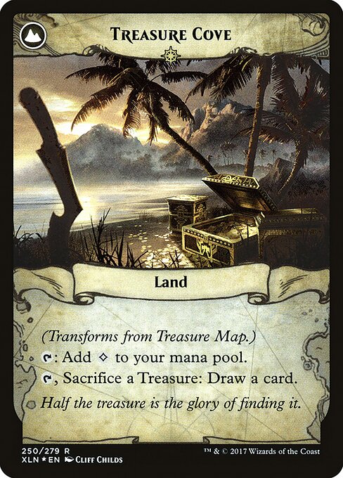 Treasure Map (XLN) (250) [Prerelease Cards] Reverse