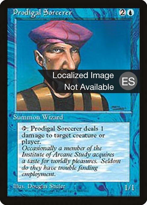Prodigal Sorcerer (94) [Fourth Edition Foreign Black Border]