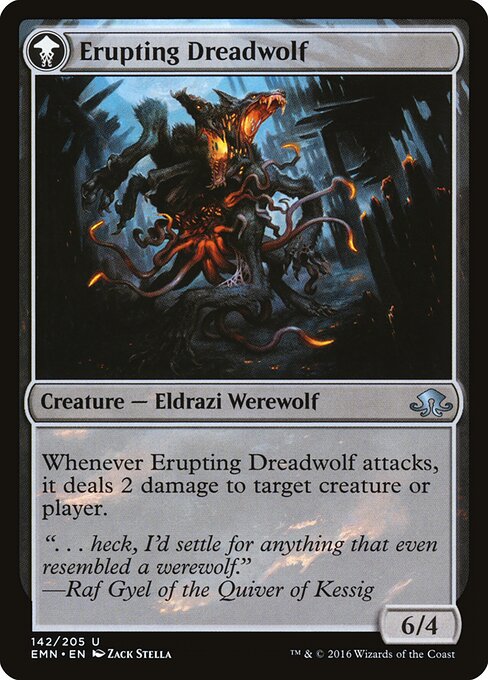 Smoldering Werewolf (142) [Eldritch Moon] Reverse