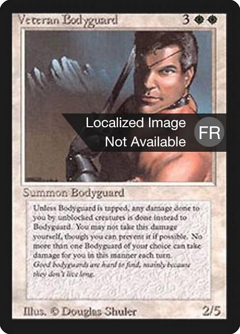Veteran Bodyguard (42) [Foreign Black Border]