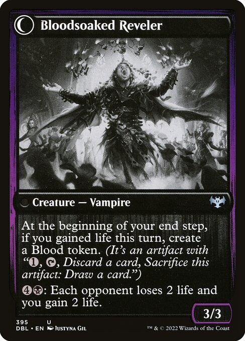 Restless Bloodseeker (395) [Innistrad: Double Feature] Reverse