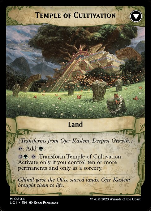 Ojer Kaslem, Deepest Growth (204) [The Lost Caverns of Ixalan] Reverse