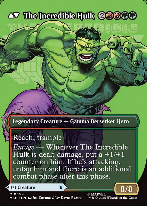 Bruce Banner (Borderless) (0359) [Marvel Super Heroes] Reverse