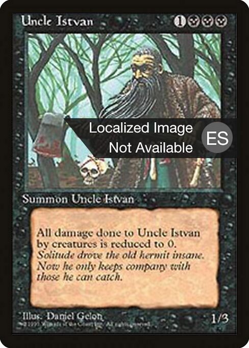 Uncle Istvan (165) [Fourth Edition Foreign Black Border]