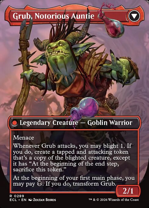 Grub, Storied Matriarch (Borderless) (289) [Lorwyn Eclipsed] Reverse