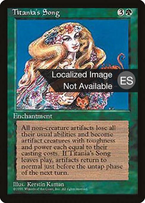 Titania's Song (276) [Fourth Edition Foreign Black Border]
