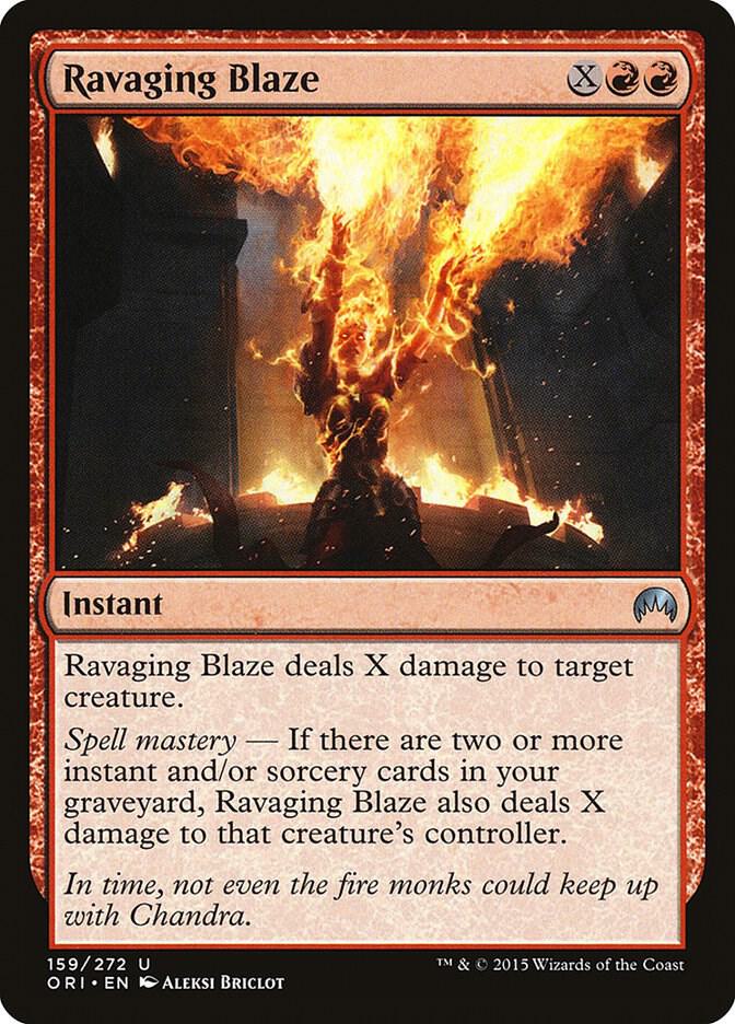 Ravaging Blaze (159) [Magic Origins]