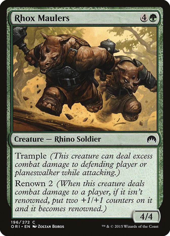 Rhox Maulers (196) [Magic Origins]