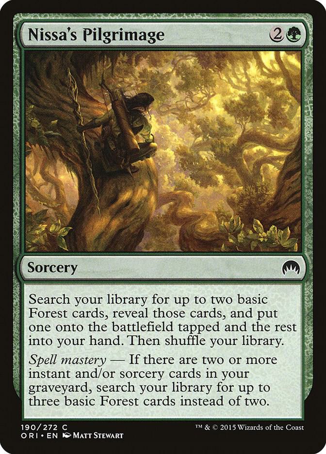Nissa's Pilgrimage (190) [Magic Origins]
