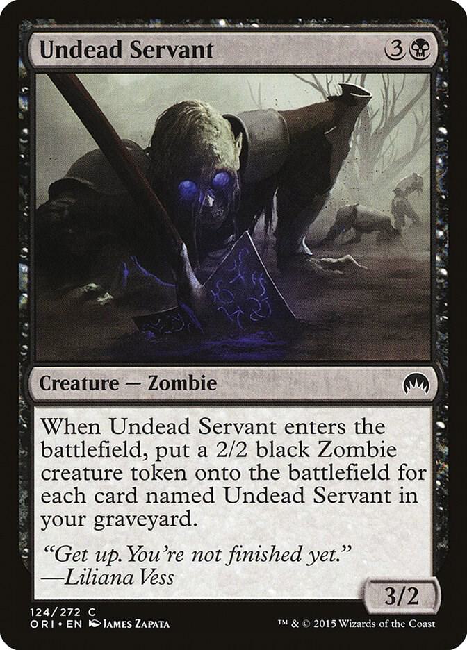 Undead Servant (124) [Magic Origins]