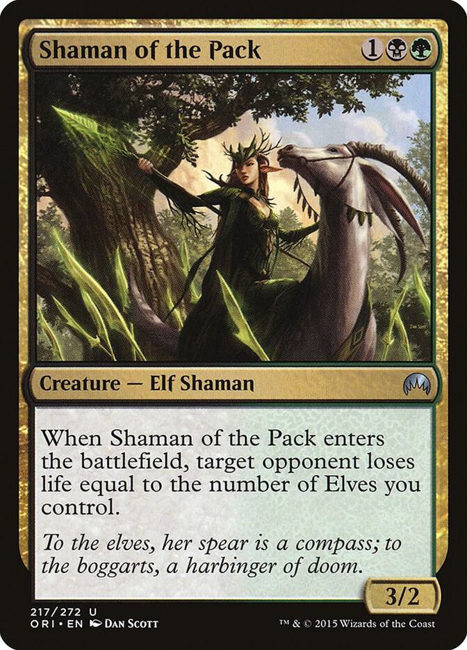 Shaman of the Pack (217) [Magic Origins]
