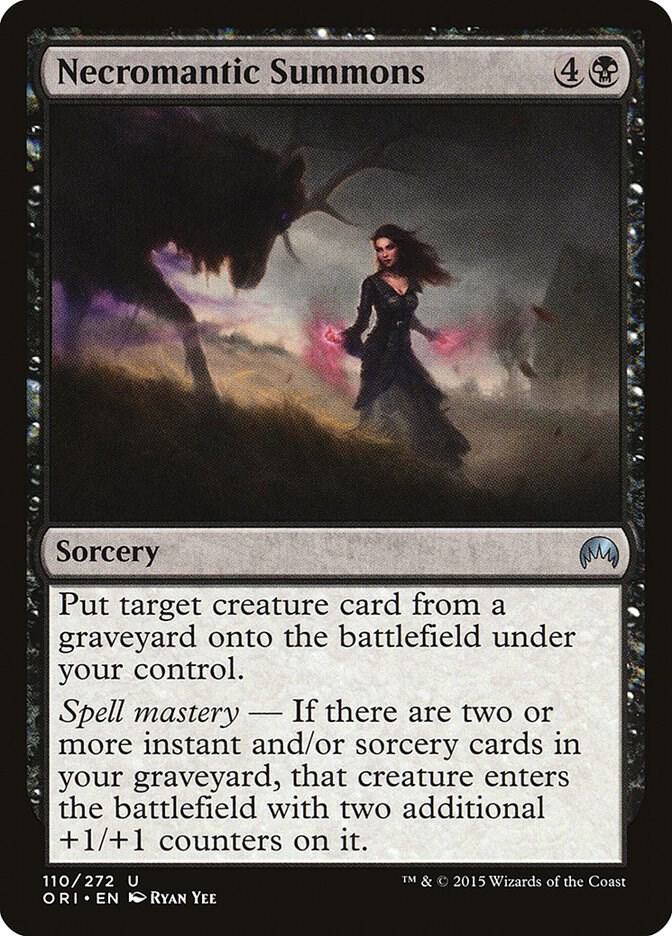 Necromantic Summons (110) [Magic Origins]