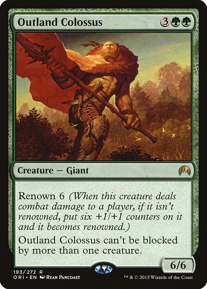 Outland Colossus (193) [Magic Origins]