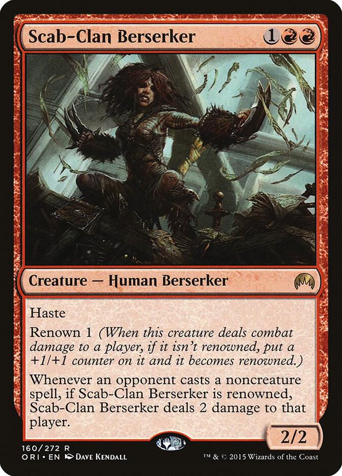 Scab-Clan Berserker (160) [Magic Origins]
