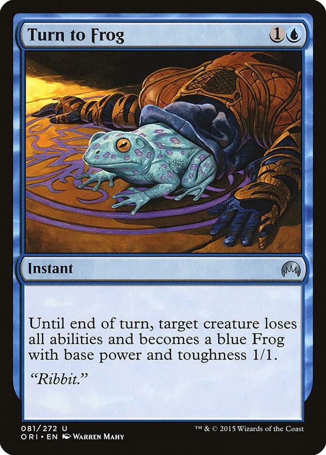 Turn to Frog (81) [Magic Origins]