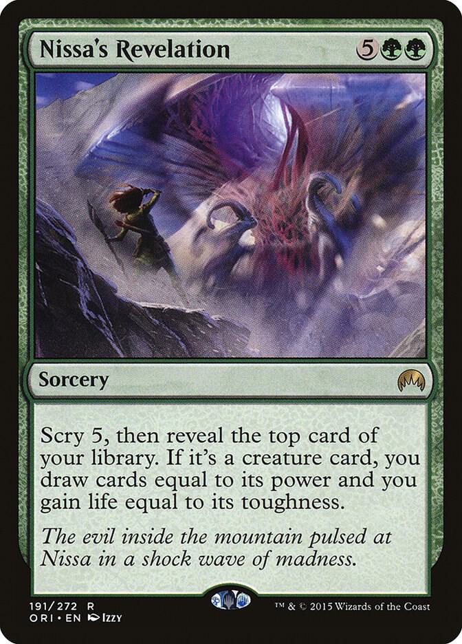 Nissa's Revelation (191) [Magic Origins]