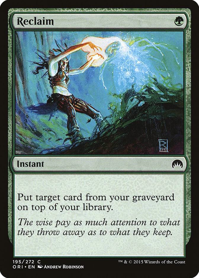 Reclaim (195) [Magic Origins]
