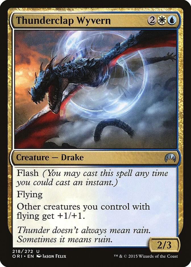 Thunderclap Wyvern (218) [Magic Origins]