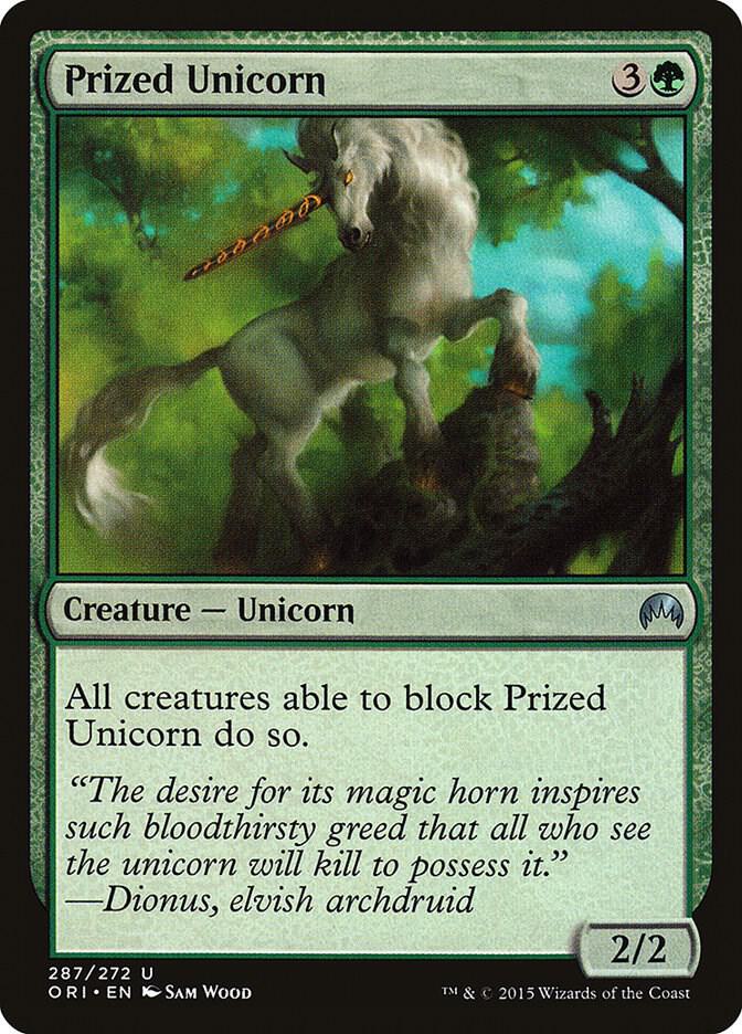 Prized Unicorn (287) [Magic Origins]