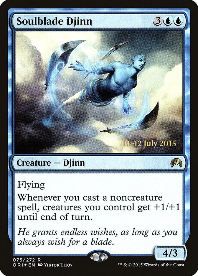 Soulblade Djinn (75) [Prerelease Cards]
