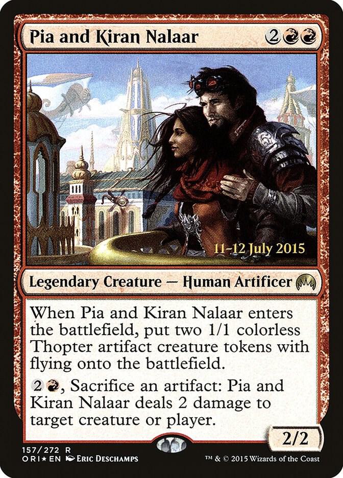 Pia and Kiran Nalaar (157) [Prerelease Cards]
