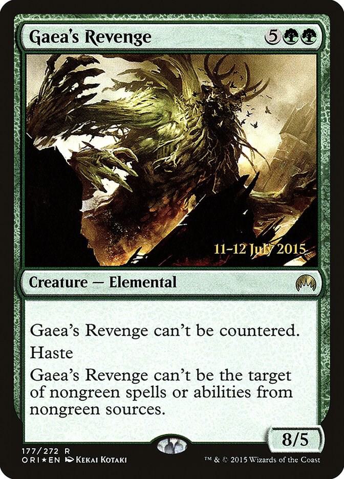 Gaea's Revenge (177) [Prerelease Cards]