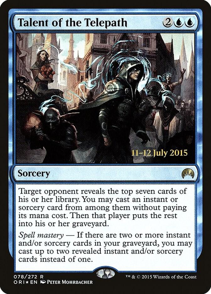 Talent of the Telepath (78) [Prerelease Cards]