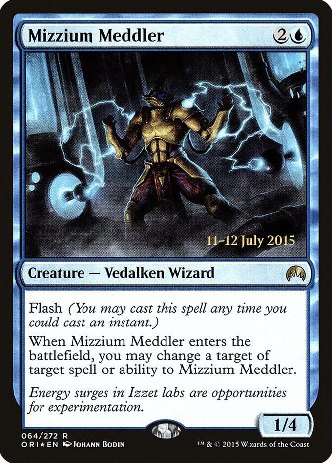 Mizzium Meddler (64) [Prerelease Cards]
