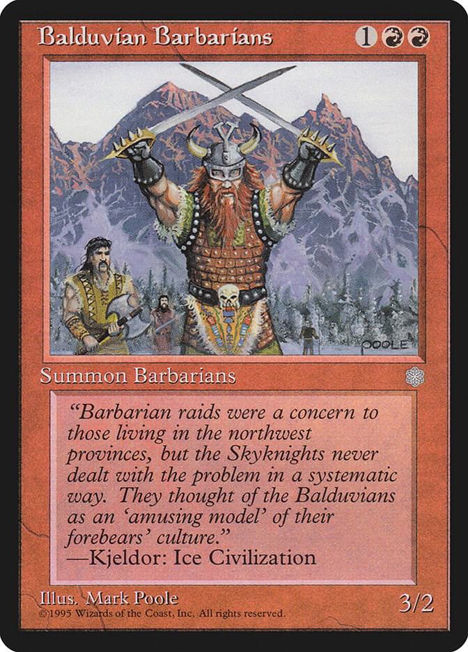 Balduvian Barbarians (172) [Ice Age]