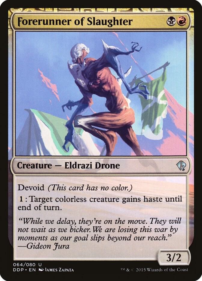 Forerunner of Slaughter (64) [Duel Decks: Zendikar vs. Eldrazi]
