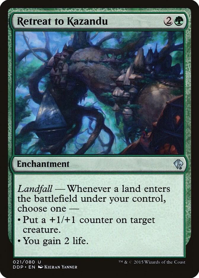 Retreat to Kazandu (21) [Duel Decks: Zendikar vs. Eldrazi]