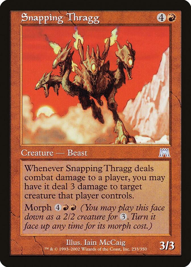 Snapping Thragg (233) [Onslaught]