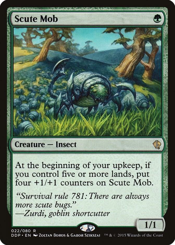 Scute Mob (22) [Duel Decks: Zendikar vs. Eldrazi]