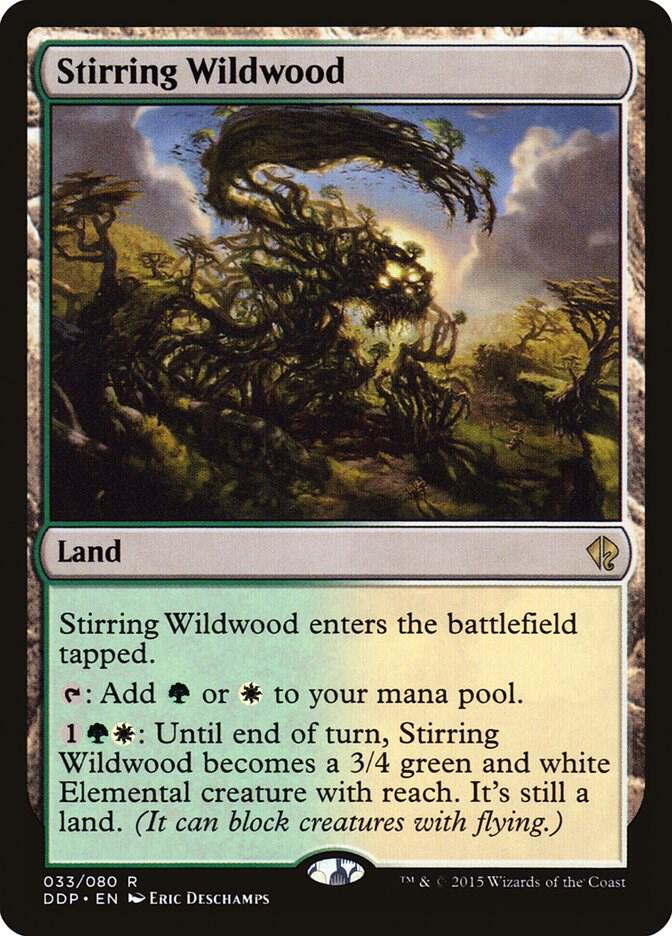 Stirring Wildwood (33) [Duel Decks: Zendikar vs. Eldrazi]