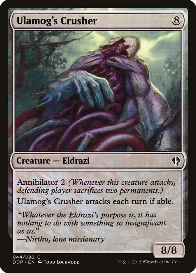 Ulamog's Crusher (44) [Duel Decks: Zendikar vs. Eldrazi]