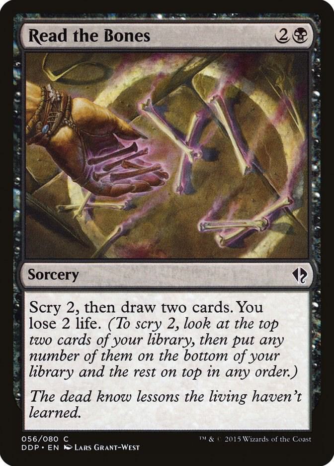 Read the Bones (56) [Duel Decks: Zendikar vs. Eldrazi]