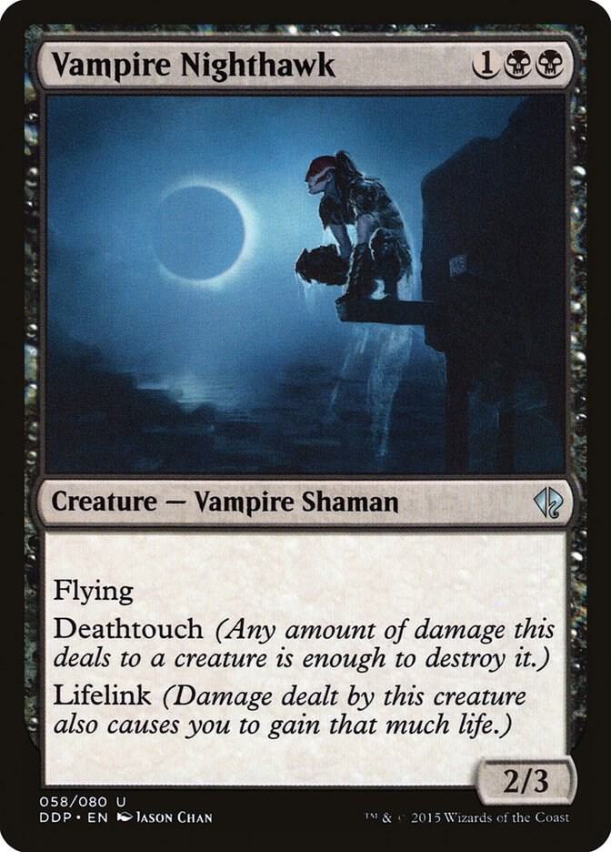 Vampire Nighthawk (58) [Duel Decks: Zendikar vs. Eldrazi]