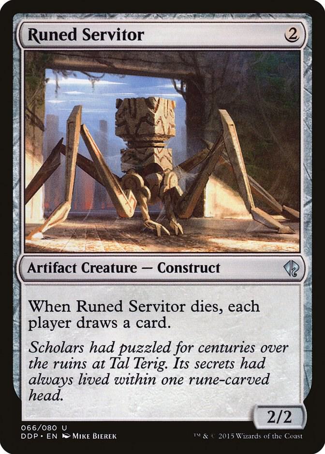 Runed Servitor (66) [Duel Decks: Zendikar vs. Eldrazi]