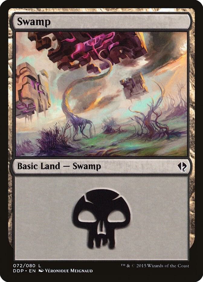 Swamp (072) [Duel Decks: Zendikar vs. Eldrazi]