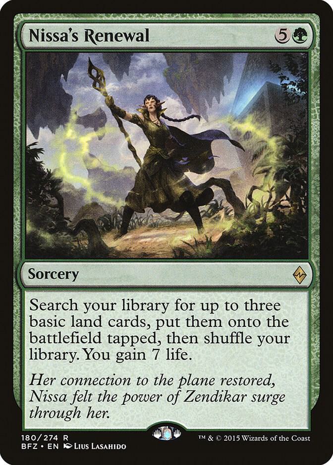 Nissa's Renewal (180) [Battle for Zendikar]